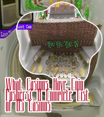 Coin pusher machine casino near me