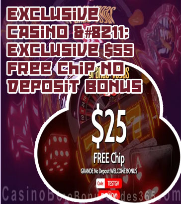 Exclusive casino no deposit bonus codes march